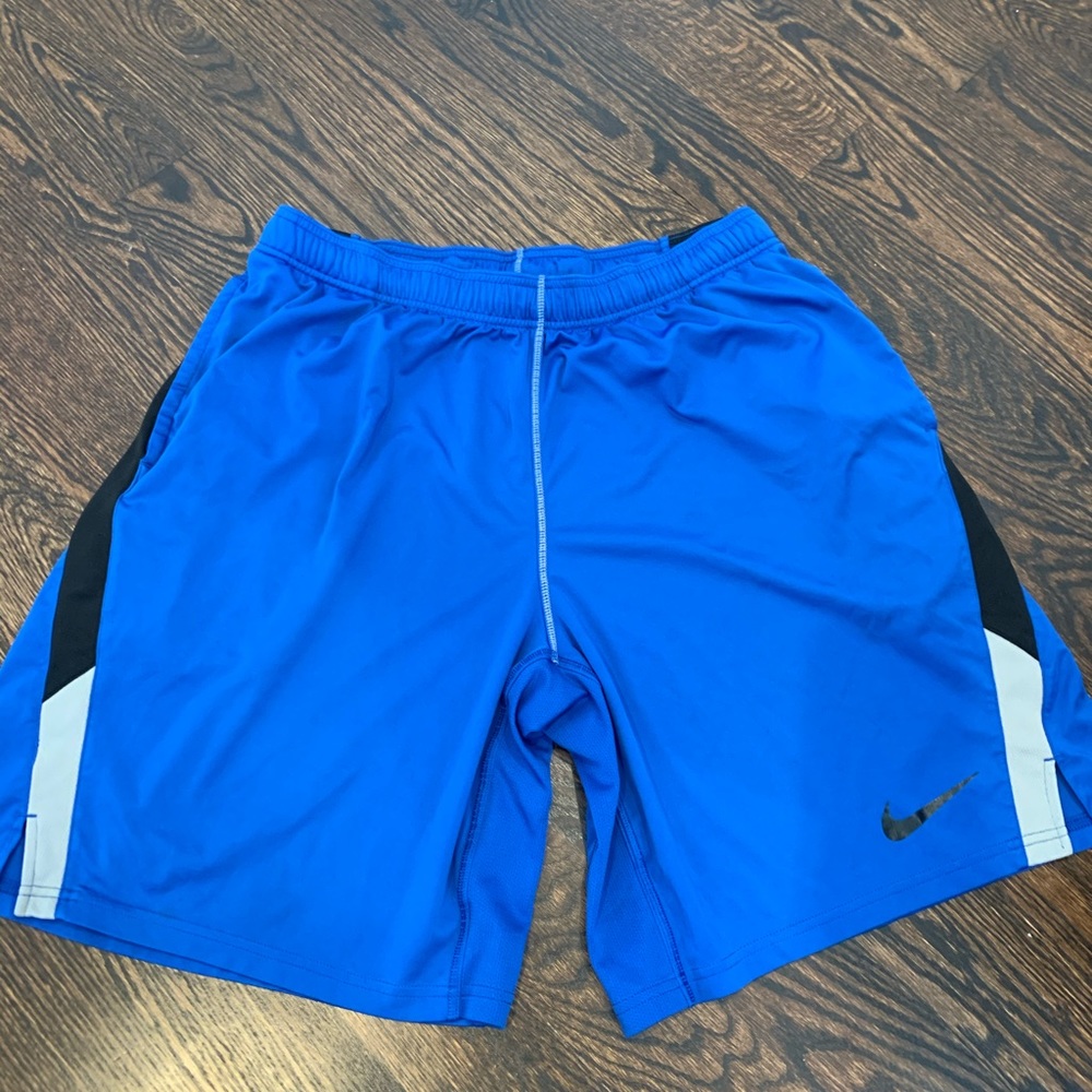 Royal blue Nike Dri-Fit Shorts (XL)